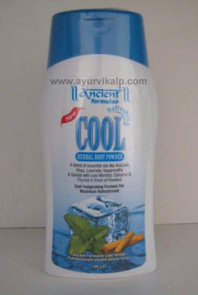 Ancient Formulae, COOL Herbal Body Powder, 100 gm, Maximum Refreshment